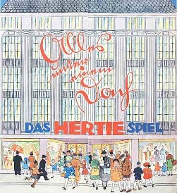 Hertie Werbung 1930er Jahre