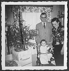 Foto Weihnachten 1950er Jahre