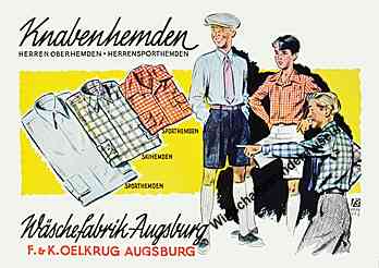 Wäschefabrik-Augsburg F. & K. Oelkrug Wäschefabrik-Augsburg F. & K. Oelkrug