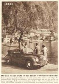 Mit dem Auto in den Urlaub 50er Jahre