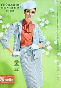Quelle - Katalog "Frühjahr Sommer 1963" Quelle - Katalog "Frühjahr Sommer 1963"