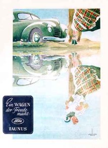 Ford Werbung 1948