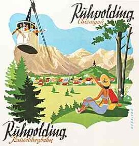 Ruhpolding, Reiseprospekt (1957)