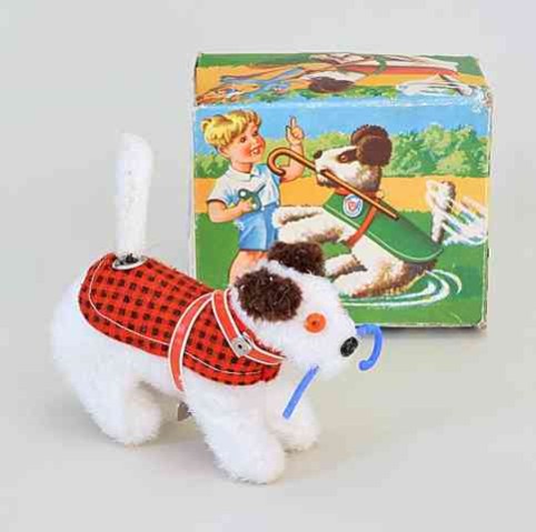 Foxterrier wind up toy Max Carl