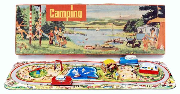 Technofix Nr. 304 "Camping"-Blechbahn