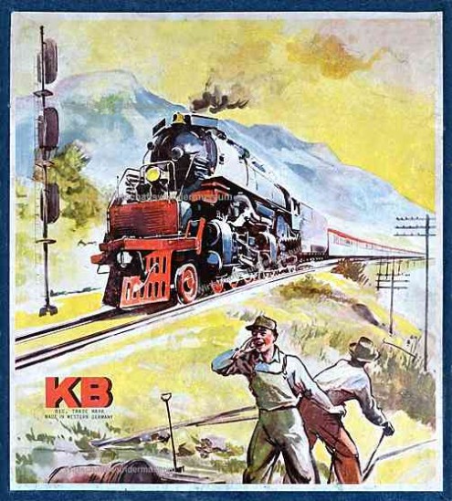 BUB Uhrwerk Eisenbahn 1950er Jahre BUB Uhrwerk Eisenbahn 1950er Jahre