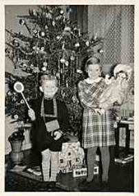 Foto Weihnachten 1950er Jahre