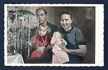 Foto Weihnachten 1947 Foto Weihnachten 1947