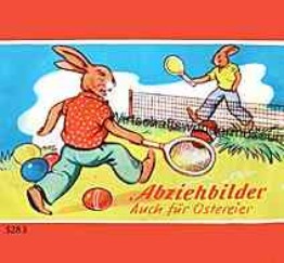 Ostern Abziehbilder 1950er Jahre Ostern Abziehbilder 1950er Jahre
