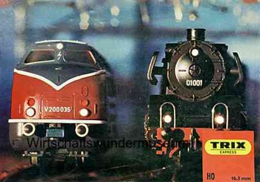 Trix Eisenbahn 60er Jahre