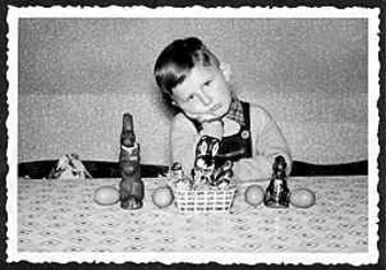 altes Foto Ostern 1955 altes Foto Ostern 1955