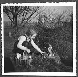 altes Foto Ostern 1954 altes Foto Ostern 1954