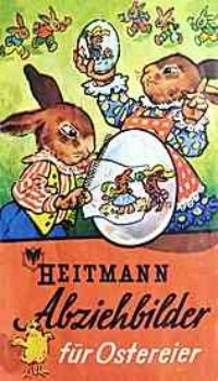 Heitmann Abziehbilder für Ostereier 1950er Jahre Heitmann Abziehbilder für Ostereier 1950er Jahre