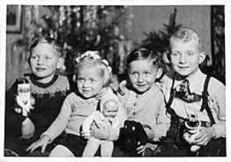 Foto Weihnachten 1945 Foto Weihnachten 1945