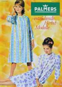 PALMERS "-entzückende Herbst-Modelle...", Prospekt 1963 PALMERS "-entzückende Herbst-Modelle...", Prospekt 1963