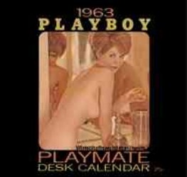 PLAYBOY Playmate Desk Calendar 1963