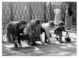 altes Foto Ostern 195oer Jahre altes Foto Ostern 195oer Jahre