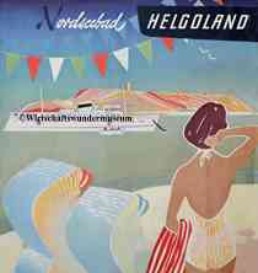 Nordseebad Helgoland, Reiseprospekt 1955