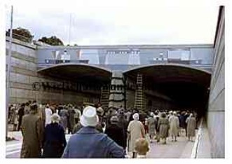 Eröffnung Kanaltunnel in Rendsburg